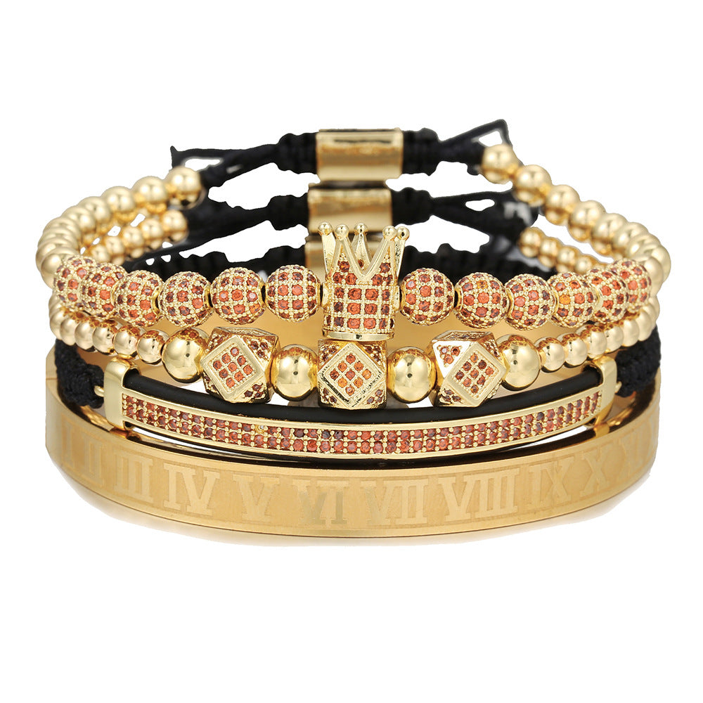 Diamond Crown Bracelet
